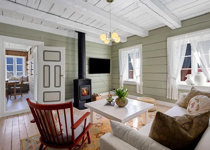 Tommerhuset Pa Brekketunet Casa de Férias