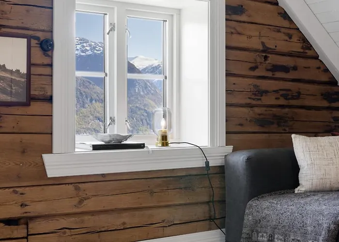 Tommerhuset Pa Brekketunet Casa de Férias