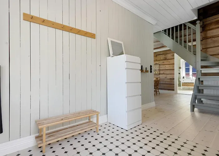 Tommerhuset Pa Brekketunet Сasa de vacaciones *